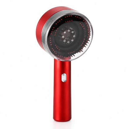 Hair Oiling Red Light Scalp Massager (One Set)